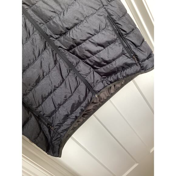 Eddie Bauer Men's down 650 Fp Full Zip Puffer Jacket Vest Blue Gray Size XL - Picture 3 of 8